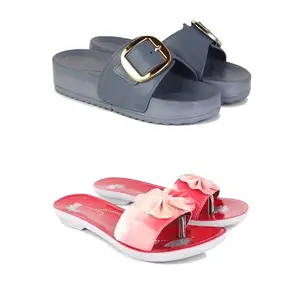 Women's Sandals | Lightweight Wear| Stylish & Easy to Wear For Women'S GP-SAN-(2-COMBO)-1998-1964-6