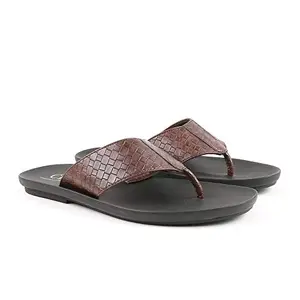 Carlton London Men's Brown Outdoor Sandals-6 UK (40 EU) (7 US) (CLM-1834)