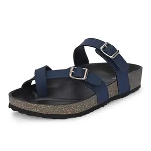 Centrino Sandals for Men | Berkin-Style Slip-On Casual Sandal with Open Toe Design | Comfortable PU Footbed, Arch Support & Lightweight On-Grip Sole for Outdoor Wear (7312)