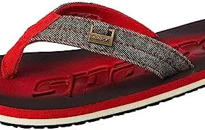 Sparx mens SF0037G Redwhite Flip-Flop - 10 UK (SF0037GRDWH0010)