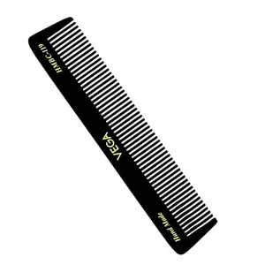 Vega Dressing Hair Comb, Black, (India's No.1* Hair Comb Brand) For Men and Women, Handmade, (HMBC-119)