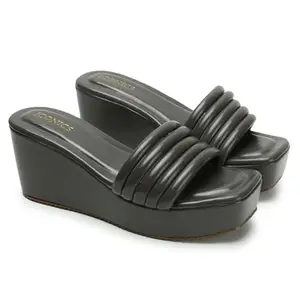 ICONICS Women Sandal,Grey,UK-5