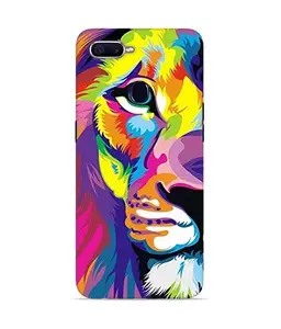 Next Door Enterprises Next Door Enterprises Rich Lion Printed Mobile Case & Back Cover for Oppo F9 Pro Mobile Phone|Hard Case