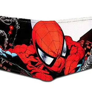 FASHION DUET Fashionduet Canvas pursefor Men,Boys.6 Card Holder Black,Canvas Printed Designer Multicolor Genuine Leather Purse and Purse Card Holder