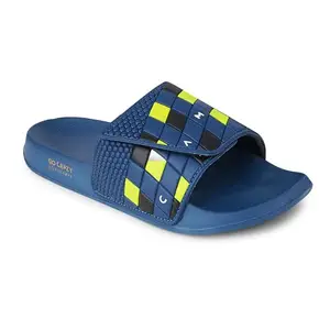 Campus Men's SL-425 M.BLU/F.GRN Sliders - 8UK/India SL-425