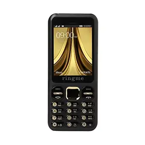 Z Ringme Shine Mobile Phone Feature Phone with Dual SIM Card, Camera, Auto Call Recording (Black, 2.4 inch Big Screen, 3000mAh Big Battery) price in India.