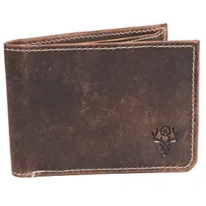 VINTAGE9 Rugged Outlook Style Muskat Leather Men's Wallet - Laplata