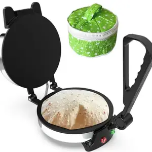 Enem Roti Maker, with Free Roti Pouch, with 1 Year Warranty & Customer Support from Enem | Stainless Steel Chapati Maker (Pack of 1)