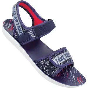 WALKAROO BLUE TYGA BT2704 Womens Fashion Sandals for Casual Wear and Regular use - Blue