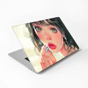 Tasvee Anime Design Laptop Skin Grey Back HD Quality Inches Multicolor (14 inch, Design-05)