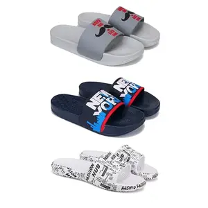 DRACKFOOT Men's Sandals | Lightweight Wear| Stylish & Easy to Wear For Men'S GR-SAN-(3-COMBO)-1590-1587-3104-7