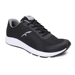 FURO Sports Black/M.Grey Men Sports Shoes Lace Up Running R1030 822_10
