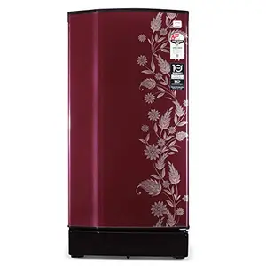Godrej 190 L 3 Star Inverter Direct-Cool Single Door Refrigerator Appliance (RD 1903 PTI 33 DR WN, Denim Scarlet, Inverter Compressor, Jumbo Vegetable Tray, 2022 Model)