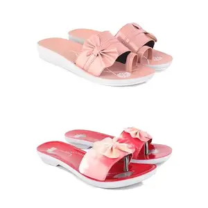 Women's Comfortable Sandal,Casual Lightweight Sandal for Everyday Wear | TP-(COMBO-2-)-1988-1964-7