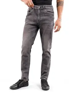 The Indian Garage Co Men Slim Fit Solid Mid-Rise Jeans
