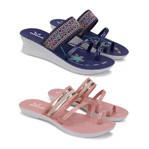 BERSACHE Soft Classic Casual with Regular wear Flip Flop for Woman | BZ-com-(FL)-1947-1944 | Size-4