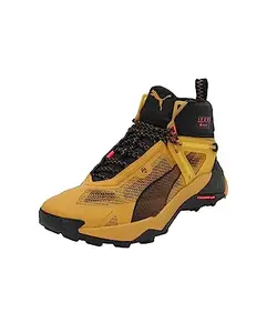 Puma Mens Explore Nitro Mid GTX Amber-Black Running Shoe - 11 UK (37786003)