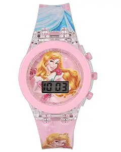 NAPP MALL Princess Kids Digital Multicolour Cartoon Cracter Barbie, LOL,Firozen etc Watches for Girls Led Light and Music