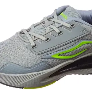 Aqualite Men Force Shoes, L.Grey/Fl.Green, 7 UK/India