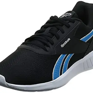 Reebok Men's Lite 2.0 Black/HORBLU/White Running Shoe-6 Kids UK (FU8552)