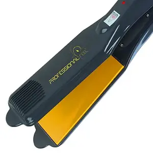 ABS Pro PROFESSIONAL FEEL Neo Tress Hair Straightener With 4 X Protection Coating Gold Women's Straightening Styler Machine