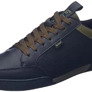Lee Cooper Men's LC4848A Leather Casual Shoes for Men_41 Black