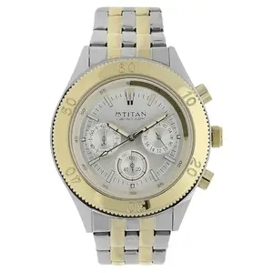 Titan Octane chronograph silver Dial Men's Watch NM9324BM01/NN9324BM01/NP9324BM01