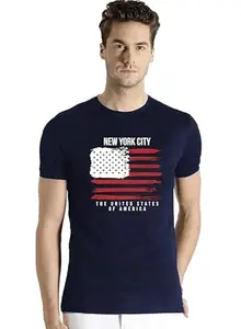 royal traders GH-Printed- Tshirt-Black