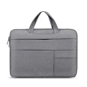 Kraptick Laptop Bag with Handle for Men, Laptop Sleeve Bag, Hand Messenger Bag, Laptop Case for Girls, Laptop Carry Tote Bag with 14 Inch Laptop Compartment and Sleek Classic Design (Grey)