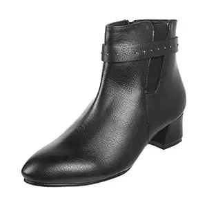 Metro Women Black Ankle Boot UK/3 EU/36 (31-148)