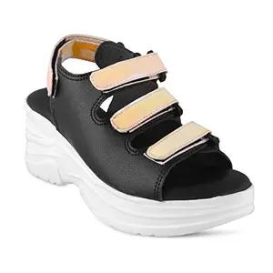 Veekay shoedice Sandals for women. 122 Black size - 36