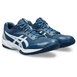 ASICS Mens Gel-Task 4 Mako Blue/White Indoor Court Shoes - 7 UK (1071A103.401)