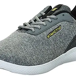 Amazon Brand - Symactive Men's Pulse Propel Grey 1 Running Shoe_9 UK (AW20 - SS - 9A)