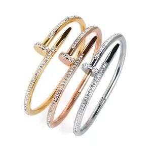 MIAMI bracelet for women Bangles for women Anti Tarnish Stylish Adjustable Bracelet for girls rose gold Kada for Women Accessories Anti Tarnish Jewellery Stainless Steel Cuff Bracelet gifts Combo