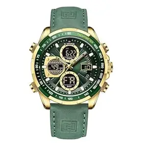 NAVIFORCE Analog Men's Watch (Green Dial Green Colored Strap)