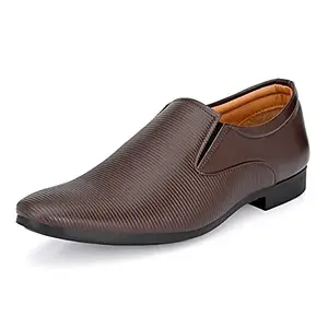 Centrino Men's 8673-2 Men's Formal Shoe, Brown, 10 UK