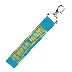 ISEE 360® Super Mom Lanyard Tag with Swivel Lobster for Gift Luggage Bags Backpack Laptop Bags L X H 5 X 0.8 INCH