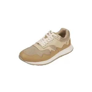 Mochi Men's Beige Stylish Casual Shoes UK/9 EU/43 (71-224)