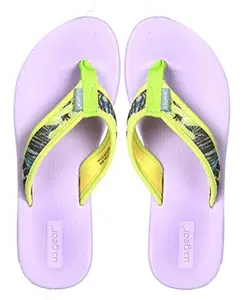U.S. GEAR U.S.GEAR Comfortable Stylish Attractive Soft Casual Hawai Slipper And Flipflops For Women Ladies And Girls-8 UK