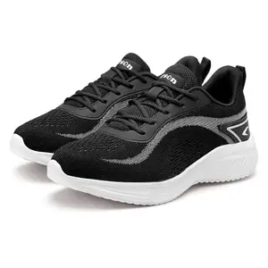 Airson Shoes AIRSON CTRG-4 Delta Sports Shoes for Men | Running, Walking, Gym Shoes | Lightweight and Comfortable | Casual Shoes for Men | Ideal for Gents & Boys Black