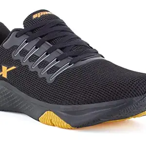 Sparx Men SM-700 Black Golden Sports Shoes (SX0700GBKGO0010)