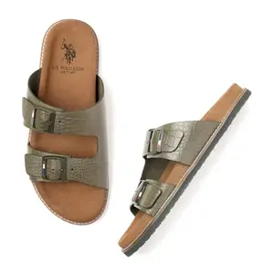 U.S. Polo Assn. Unisex ACE Slippers - (UK9) (US10) (2FD25268D05)
