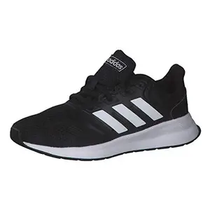 Adidas Unisex-Child RUNFALCON K CBLACK/FTWWHT/CBLACK Running Shoe - 12 UK (EG2545)