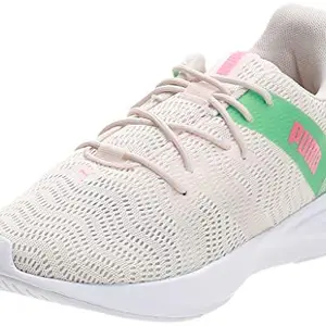 Puma Women's Radiate XT Jelly WN's Rosewater-Green Glimmer-Ignite Pink Training Shoe-4 Kids UK (19315802)
