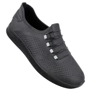 WALKAROO WC4704 Mens Casual Shoe for Regular Wear - Black