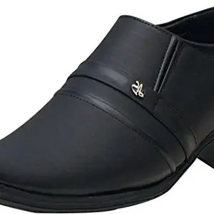 Men's 1371 Formal Shoes/Slip-on Shoes/Provide Comfort & Stylish/Perfact for Formal Wear, Business Casual and Parties (Black, UK Footwear Size System, Adult, Men, Numeric, Medium, 9)