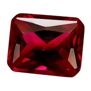 JAGDAMBA GEMS 5.50 Carat 6.25 Ratti Ruby Gemstone Original manik Stone Ring Original Certified pathar for Unisex (X103)