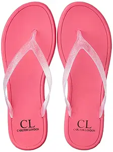Carlton London Women Pink Slipper(8 UK)