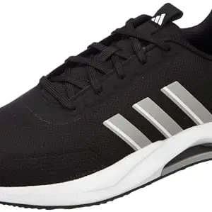 Adidas Men Textile Quid-PRO, Running Shoes, Black/White/DOVGRY, UK-10