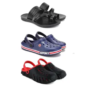 DRACKFOOT Men's Sandals | Lightweight Wear| Stylish & Easy to Wear For Men's GR-SAN-(3-COMBO)-3152-3015-3148-6